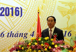 Chủ tịch nước Trần Đại Quang dự Lễ kỷ niệm 70 năm ngày truyền thống Cơ quan công tác dân tộc. 