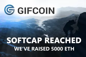 GIFcoin đã thành công với soft cap, tiến đến hard cap